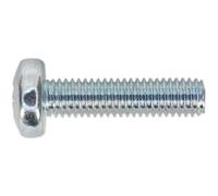 100 PACK Pan Head Pozi Machine Screw - 0.8mm Pitch - M5 x 20mm - DIN 7985Z