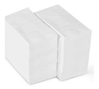 100 Pack Paper Dinner Napkins， 1/8 Fold disposable hand towels for bathroom，2-ply Soft and Absorbent paper towels for Kitchen Party Wedding Bathroom and Everyday Use (100)