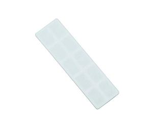 100 Pack Plastic Window & Glazing Packers, Spacers 3mm White, Assorted Thicknesses Window Packers for Versatile Use, Ideal for Dry Lining, Cladding, Flooring, Glazing, Levelling Glass & Frame Fixing