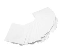 100 Pack Premium CD DVD Sleeves, Thick Non Woven Material Double Sided Refill, Suitable for Approx 3.15in Miniature Disc, for CD and DVD Storage Binders Disc Case