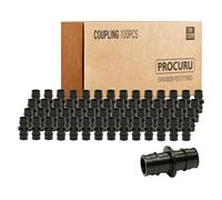 [100-Pack] PROCURU 1/2-Inch Coupling, Expansion PEX-A F1960 Plumbing Fitting, Certified Safe