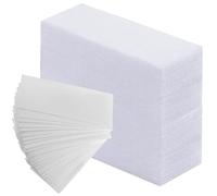 100 Pack Professional Paper Waxing Strips, Non-Woven Hair Removal Wax Strips for Men and Women Skin-Friendly, Tear-Resistant Epilating Depilation Wax Strips for Any Wax on the Body