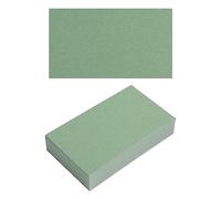 100 Pack Sage-Green Cardstock Blank Heavy Cards Stock 92LB Thick Paper for Invitations, Greeting Cards Making, Postcards, 2x3.5 inches
