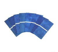 100 Pack Solar Cells 0.5V for mini Polycrystalline 39x19mm for Building Panels Efficient Energy Conversion for Science Experiments and Toys