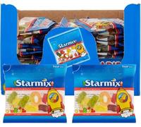 100 Pack Sweet Mini Bags - Bulk Multipack Treats for Kids Birthday Parties, Christmas, Halloween, Easter, Party Bag, Goodie Bags & Celebration Hampers (Starmix)