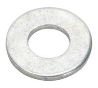 100 Pack Table 3 Zinc Flat Washer - 3/8" X 3/4" - Imperial - Metal Spacer