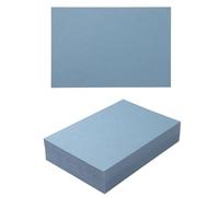 100 Pack Thick Paper Cardstock Blank Heavy Cards Stock for Invitations, Greeting Cards Making, Postcards, Photos, 250GSM Thick Paper (Dusty-Blue, 4x6 inches)