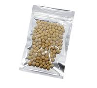 100 Pack - Various Size Clear Silver Reclosable Mylar Zip Lock Bags Aluminum Foil Packaging Plastic Valve Zipper Pouches Bulk Food Storage Coffee Candy Foil Grip Seal Wrap (10x15cm (3.9"x5.9"))