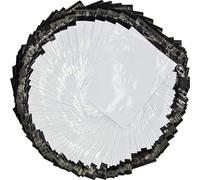 100 Pack White Mailing Bags -Strong Waterproof Postage Bags, Tamper-Proof Poly Mailers, Envelopes, Parcel Bags, Ideal for Postage, Packaging, Shipping and Delivery (100, 12"x16"(305x405mm))