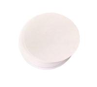 100 Pack White Round Paper Discs White Round Paper Button Maker Supplies for Badge Pin Art Craft Badge Making Projects