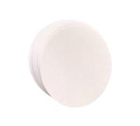 100 Pack White Round Paper Discs White Round Paper Button Maker Supplies for Badge Pin Art Craft Badge Making Projects