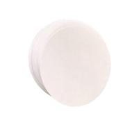 100 Pack White Round Paper Discs White Round Paper Button Maker Supplies for Badge Pin Art Craft Badge Making Projects