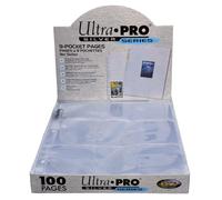 100 Page Binder Set Ultra PRO Silver 9 Pocket Ring Album