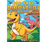 100 page Dinosaur coloring book