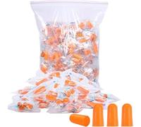 100 Pair Earplugs for Noise Cancelling, Disposable Silicone Ear Plugs for Sleeping Hearing Protection Travel Concerts Studying Work Loud Noise
