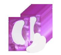 100 Pairs Eye Pads Eyelash Pads for Eyelash Extension Eyelash Lifting Eyelashes Colouring Eyelashes Eye Patches Eyelash Extension Pad (Purple)