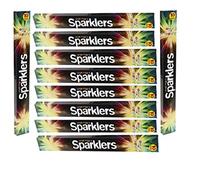 100 Party Sparklers Giant 18" Hand Held Large Gold Indoor Outdoor Wedding