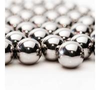 100 PCS 1/4" Inch Diameter Hardened Chrome Solid Steel Bearing Balls,Vigorous Precision Balls（100 Pieces）