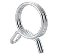 100 Pcs 1/4 Inch Irrigation Hose Clamps Stainless Steel Double Line Hose Tube Spring Clips Drip Irrigation Kit Connector Leak Clamp