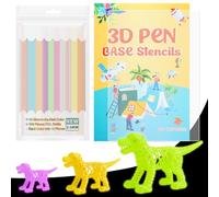 100 Pcs 10 Colors 3D Pen Filament Refill 3D Pen Low Printing Temperature 2.5mm P ilament