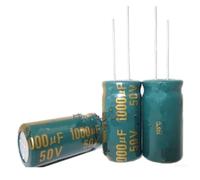 100 PCS 1000UF50V 13X20 Aluminum Electrolytic Capacitor