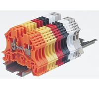 100 pcs - 1020000000 Weidmuller WDU Series Beige Feed Through Terminal Block, 2.