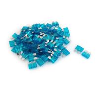100 Pcs 15A Blue Regular Auto Car ATO Blade Fuses