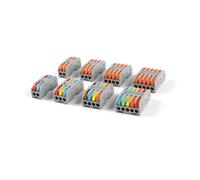 100 pcs 2 Pin Screw blue PCB Terminal Block Connector 5mm Pitch BIANMTSW