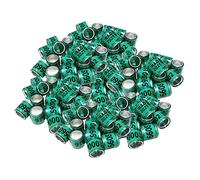 100 Pcs 2021 Aluminium Bird Dove Racing Pigeon Leg Rings Bands Green