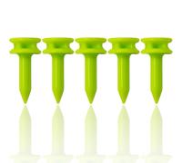 100 Pcs 25MM Small Green Golf Tees, Durable Plastic Golf Tees for Golf Courses, Compact & Practical Golf Accessories for Teeing Off, Ideal for Golf Enthusiasts