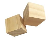 100 Pcs 2cm DIY Alphabet Blocks Wooden Cubes Numbers Puzzle Making Craft Decor for Children Project
