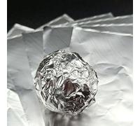 100 Pcs 5.9×5.9in（15×15cm）Jumbo Extra Large Food Wrapping Papers, Square Aluminum Foil Sheets For BBQ Bakery Pastries, Big Candy Chocolate Packaging, Gift Wrap Par(Size:Smooth surface,Color:Silver)