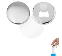 100 PCS 58mm Metal Button Parts Supplies Fridge Magnet Bottle-Opener