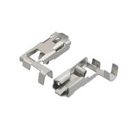 100 PCS 6.3 series Elbows with Locks Terminals Automotive Connectors Terminals Copper Tin Plating DJ6247-D6.