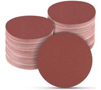 100 PCS 6 Inch Sanding Discs 120 Grit Hook and Loop Sandpaper, Round Orbital Sand Paper Discs for Sander