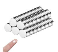 100 Pcs 6 mm x 2 mm Mini Magnets,Round Neodymium, Small Craft Magnets, Whiteboard, for Fridge, Crafts, Kitchen, Cabinet, DIY, Tools