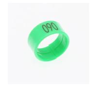 100 Pcs 8 colors Chicken Foot Ring 16mm/18mm Poultry Identification Rings Leg Bands for Chick, Duck, Pigeon, Bird for Chickens, Ducks, Hens, Poultry(Blue,1.8 cm)