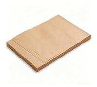 100 Pcs 8x10 Inch Unbleached Parchment Paper Sheets, Pre-Cut Non-Stick Baking Paper for Baking Grilling Steaming, Natural Brown Greaseproof Paper Liners for Tray Roasting Air Fryer