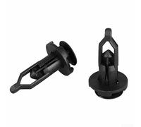 100 Pcs 9mm Bumper Retainer Clips Black Plastic Push Pin Fasteners for Scion Replacing 52161-02020 Car Exterior Moulding Trim Side Skirt Door Panel Liner Retaining