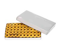 100 Pcs Aluminum Sewing Machine Bobbins Replacement Part Yellow, Durable and Lightweight - Material, Easy Installation, Ideal for Flat and Embroidery Machines (Yellow)