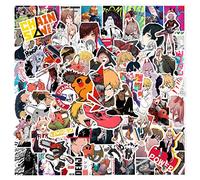 100 Pcs Anime Chainsaw Man Stickers for Laptop,Bumper,Skateboard,Water Bottles,Computer,Phone,Anime Sticker Pack for Kids/Teen