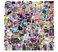 100 Pcs Anime JoJo's Bizarre Adventure Stickers for Laptop,Bumper,Skateboard,Water Bottles,Computer,Phone,Anime Sticker Pack for Kids/Teen