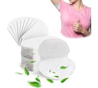 100 PCS Armpit Sweat Pads, Sweat Pads for Women and Men, Keep Underarm Dry - Antiperspirant Absorbent Odour Blocker Pads Armpit Dress Shields, Fights Hyperhidrosis, For Men & Women