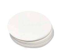 100 Pcs Baking Paper Greaseproof Paper Sheets Round White Thickened Cake Base Pads Baking Accessories Non-Stick Baking Paper Sheets Disposable Round Cake Mat Heat Resistant Barbecue Paper