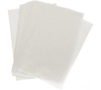 100 PCS Baking Paper Sheets, 23x33cm Greaseproof White Precut Non-Stick Parchment Paper for Baking Food Wrapping Deli Paper fit Cake Cookie Sandwiches French Fries Bread Hot Dogs