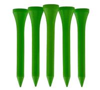 100 PCS Bamboo Golf Tees | Multiple Colours & Sizes | Eco Friendly & Sustainable Bamboo Golf Tees (38mm Neon Green)