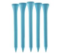 100 PCS Bamboo Golf Tees | Multiple Colours & Sizes | Eco Friendly & Sustainable Bamboo Golf Tees (70mm Light Blue)