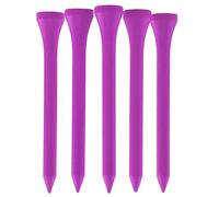 100 PCS Bamboo Golf Tees | Multiple Colours & Sizes | Eco Friendly & Sustainable Bamboo Golf Tees (70mm Purple)