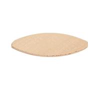 100 Pcs Beech Wood Biscuits, Crafted from Pure Solid Wood for Long-Lasting Joints, Tighter with Glue, Industry-Grade Manufacturing, 0#: 47 * 15 * 4mm, 10#: 53 * 19 * 4mm, 20#: (10#)