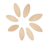 100 Pcs Beech Wood Biscuits, Crafted from Pure Solid Wood for Long-Lasting Joints, Tighter with Glue, Industry-Grade Manufacturing, 0#: 47 * 15 * 4mm, 10#: 53 * 19 * 4mm, 20#: (20#)